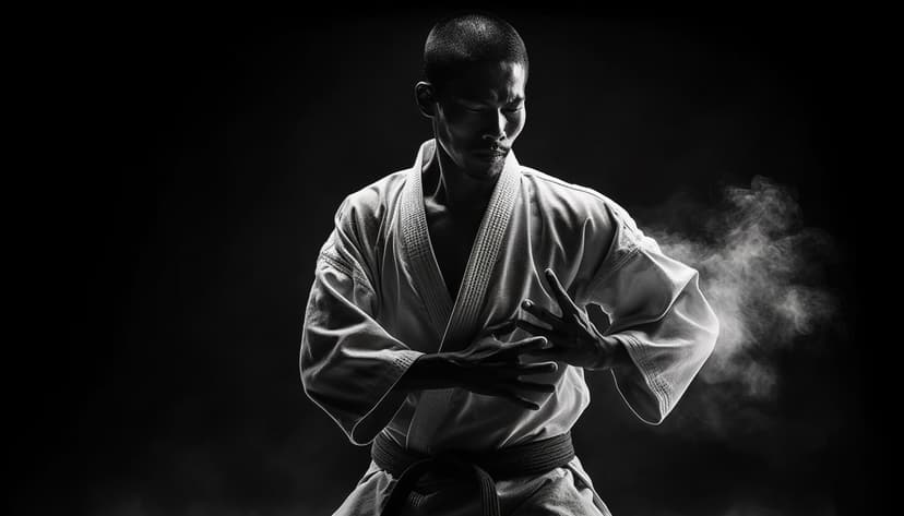 man karate